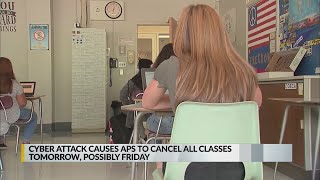 Cyber attack causes APS to cancel classes