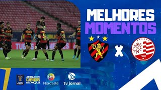 Sport 2x2 Náutico - Melhores Momentos - Copa do Nordeste - 20 03 2024