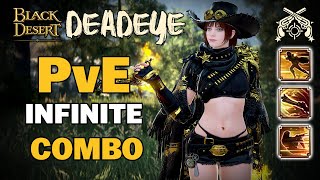 🔫 BDO | Best Infinite PvE Combo - Deadeye | Gunslinger Mommy