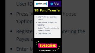 SBI Fund Transfer by SMS #shorts #sbi