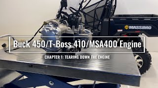 Massimo How To: Engine Teardown and Rebuild - Buck 450 T-Boss 410 MSA 400