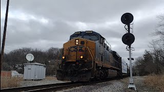 CSX manifest Q541 heading south bound passed the L\u0026N Searchlights on the CC Subdivision at Ford KY