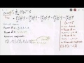 Binomial Theorem : How to find all the terms in a Binomial Expansion