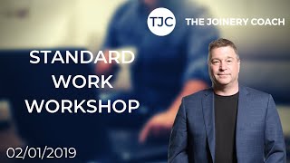 Standard work Workshop 1