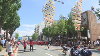 〝５０回目〟の熱い夏！…「米子がいな祭」開幕　鳥取・米子市