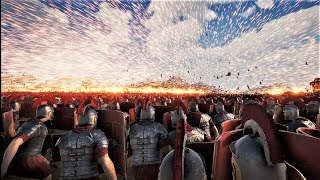 10 Atom Tanks vs 1,000,000 Romans Ultimate Epic Battle Simulator 2 UEBS2