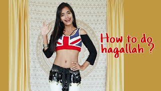 How to do hagallah? Online belly dance classes | Belly fusion by Simran #shorts #bellydance