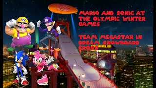 Mario and Sonic at the Olympic Winter Games: Team Megastar in Team Dream Snowboard Cross