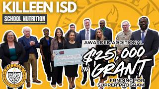 Killeen ISD School Nutrition Recognized as District of Excellence