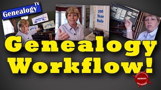 Genealogy Workflow: Workspace, Organizing, Filing & Research Process