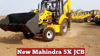 We Pushed New Mahindra 5X JCB Backhoe Loader