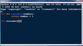 Challenge Python - Write Increment and Decrement Functions