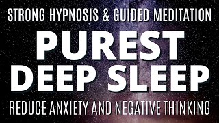 Powerful Guided Meditation and Sleep Hypnosis to Reduce Anxiety at Bedtime | Dark Screen Experience