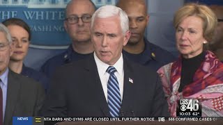 Update on VP Mike Pence test, CHOA's first confirmed coronavirus patient, latest numbers on Georgia