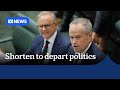 How did Albanese and Dutton react to Bill Shorten's retirement announcement? | ABC NEWS