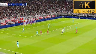 Bayern Munich vs Manchester City | PES | Allianz Arena | UEFA Champions League Quarter Final [4K60]