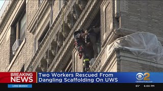 FDNY Rescues 2 Workers Trapped On Upper West Side Scaffolding
