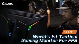 AORUS KD25F Gaming Monitor for FPS｜ Trailer
