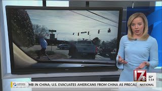 Pedestrians keep crossing busy Capital Boulevard intersection without crosswalk