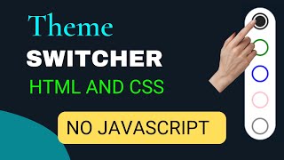 🌈 HTML CSS Project: Create a Multi-Theme Color Switcher | Source Code Included!