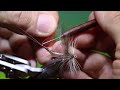 fly tying an extended body mayfly dry fly with barry ord clarke