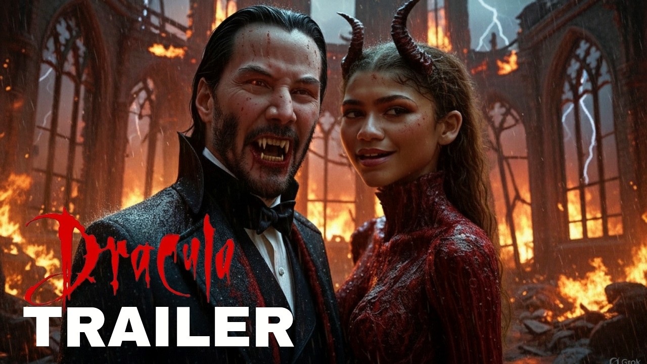 Dracula 2026 First Trailer Keanu Reeves Zendaya Youtube