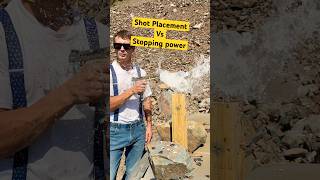 Shot placement VS stopping power! Part1 #shortsvideo