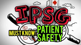 NURSING PRIORITY:PATIENT SAFETY | UNDERSTAND IPSG: INTERNATIONAL PATIENT SAFETY GOALS|NURSING REVIEW