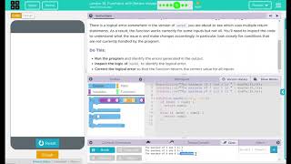 Unit 5 - Lesson 16 #5: Debugging And Multiple Return Statements