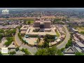 aerial view of ahmadiyya town of rabwah chenab nagar pakistan