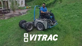 Slope-tool carrier VITRAC: Soil protection