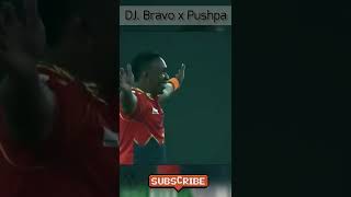 😂 DJ Bravo celebration after taking wickets 🙌 | Bravo x Pushpa | Shrivalli Song | Epic 🔥🔥