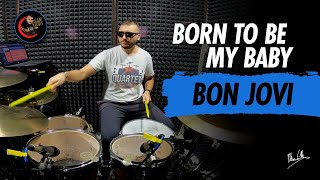 MarYano - Bon Jovi - Born To Be My Baby - (Drum Cover)