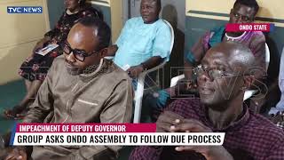 Impeachment: Group Asks Ondo Assembly To Follow Due Process