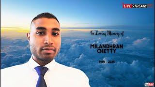 The 15th Day Memorial Service of Milandhran Chetty