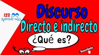 discurso directo e indirecto cuarto de primaria