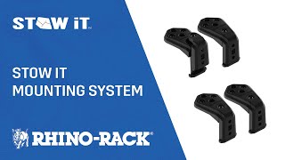 Rhino-Rack | Stow It Mounting System