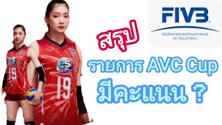 รายการ AVC Cup มีคะแนน? คลิปนี้มีคำตอบ