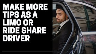 Make more tips as a Limo and/or Ride Share Driver!