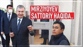 OzodRakurs: Prezident Mirziyoyev bloger Sattoriy haqida...