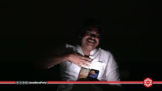 Powercut in Mangalagiri while Chief #PawanKalyan having interaction with Media