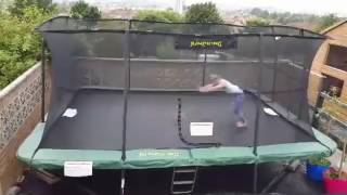 www trampolines.co uk customer video   Jumpking Rectangular Trampoline