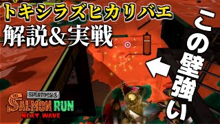 【コツ解説】トキシラズのヒカリバエはこの壁を使えるようにならなきゃヤバい【サーモンランNEXTWAVE/スプラトゥーン3】