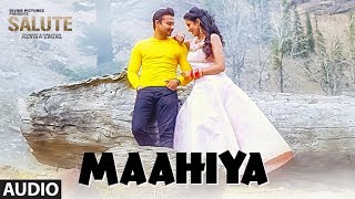 Maahiya (Full Audio Song) Mannat Noor, Sanj V| Salute| Nav Bajwa, Jaspinder Cheema, Sumitra Pednekar