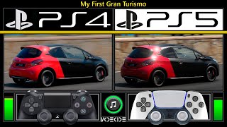 My First Gran Turismo (PlayStation 4 vs PlayStation 5) Gameplay Comparison