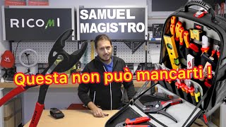 Recensione Pinza KNIPEX Twin Grip dentro zaino porta attrezzi Modulax X18