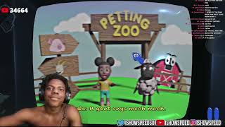 ishowspeed plays amanda the adventure funny moments