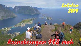 Fjelltur Reinebringen 448 moh - (Reine / Moskenes / Lofoten) - 2019.07.20 - 4k
