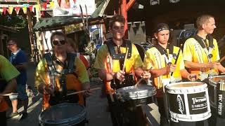 Kirmesauftakt in der KG Kirmesbahn - Drumcorps der Stadt Mühlhausen