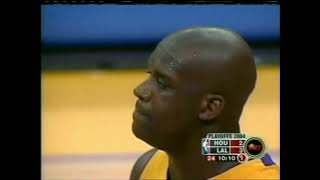 2004 West First Round, Houston Rockets vs Los Angeles Lakers Game 2